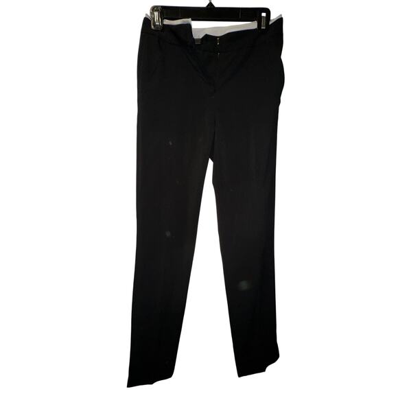 BCBGMAXAZRIA Women's Black Dress Pants Petite Work Business Casual XXS - Picture 1 of 3